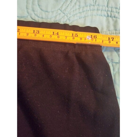 Ann Taylor Loft XL Black Knit Elastic Waist Pull On Pants Pants - Picture 6 of 8